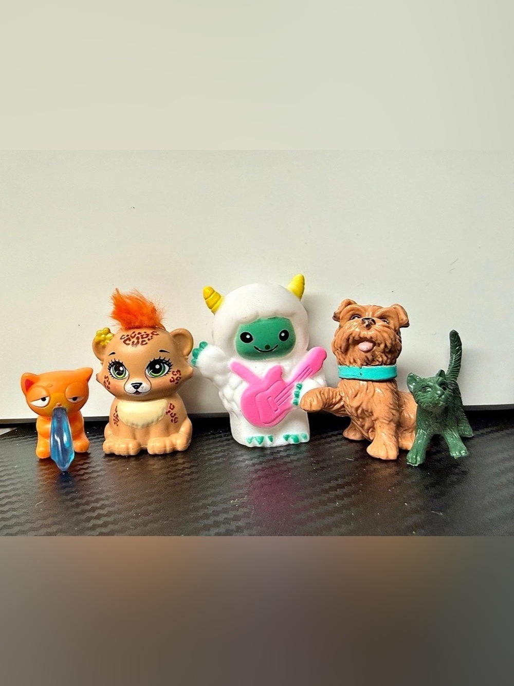 5-Piece Multicolor Animal & Character Figure Set